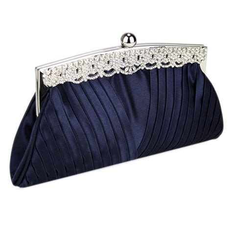 ladies evening bags navy blue|navy blue bag for wedding.